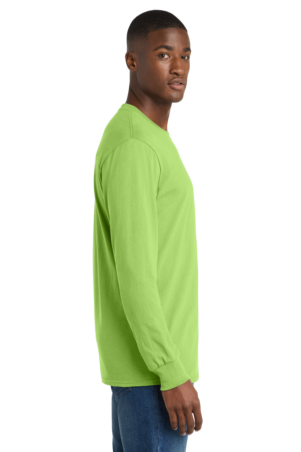 Port & Co Long Sleeve Core Cotton Tee. PC54LS 144
