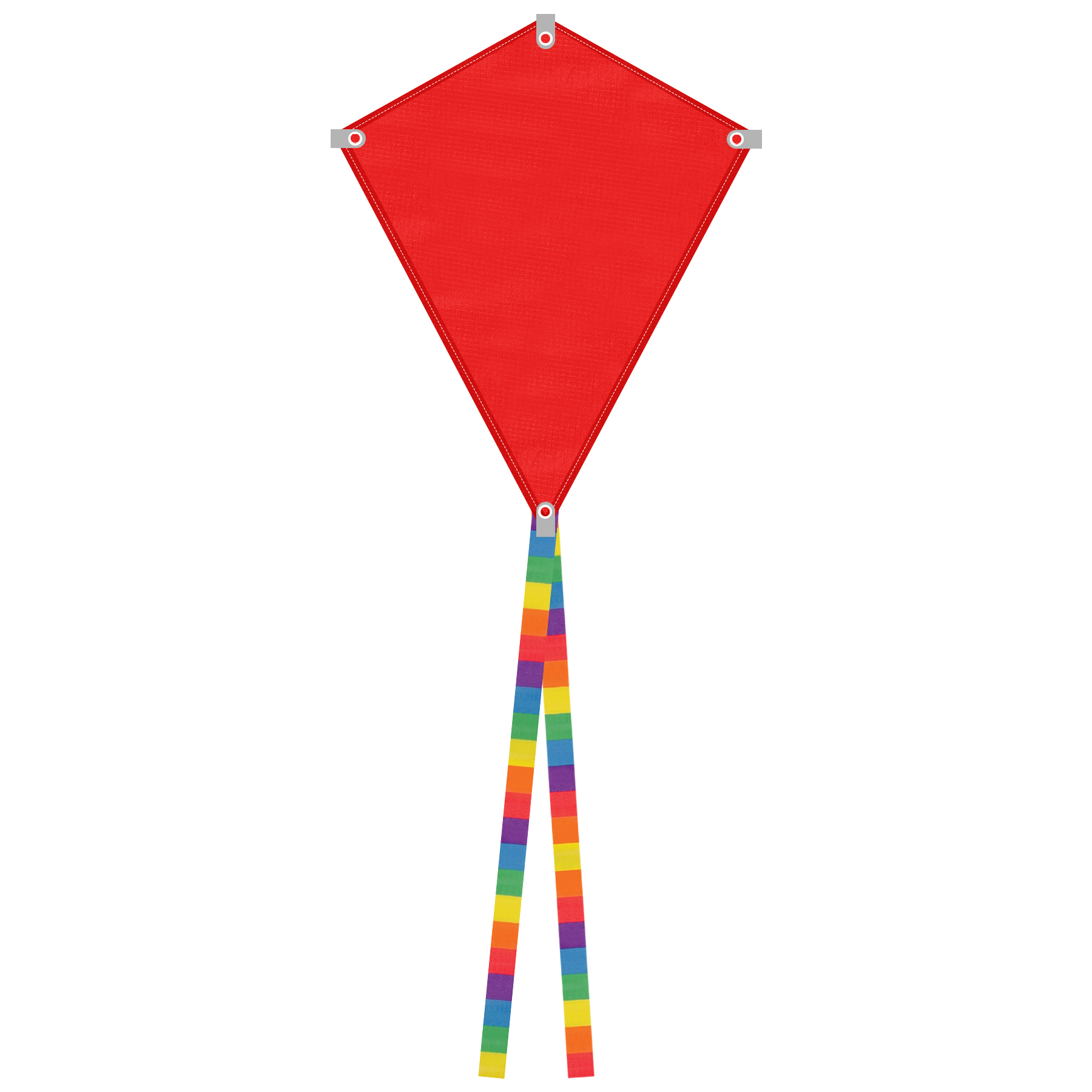 Full Color Polyester Diamond Kite Toy With String Set 17