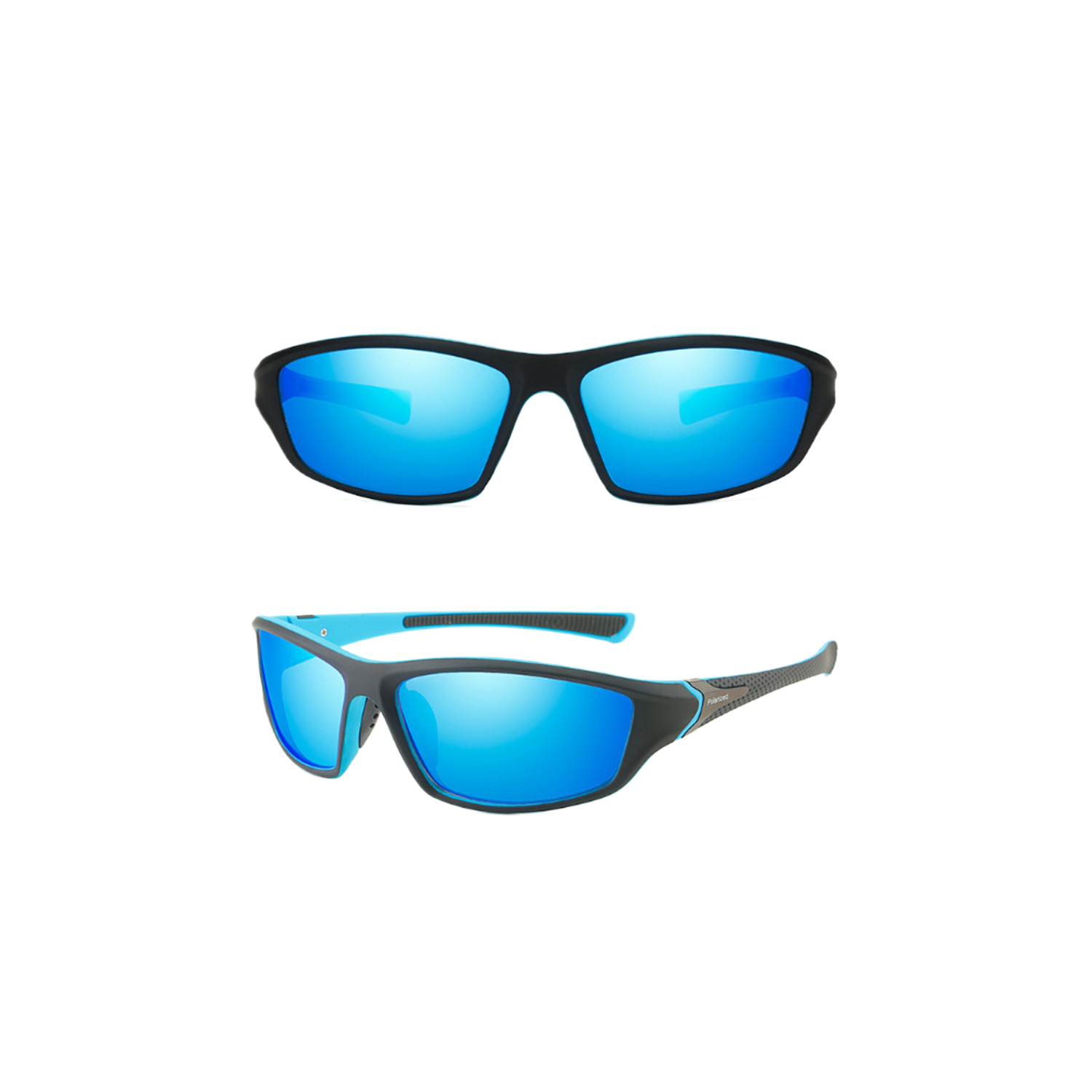 Men's fashion dazzling polarized sports glasses 3