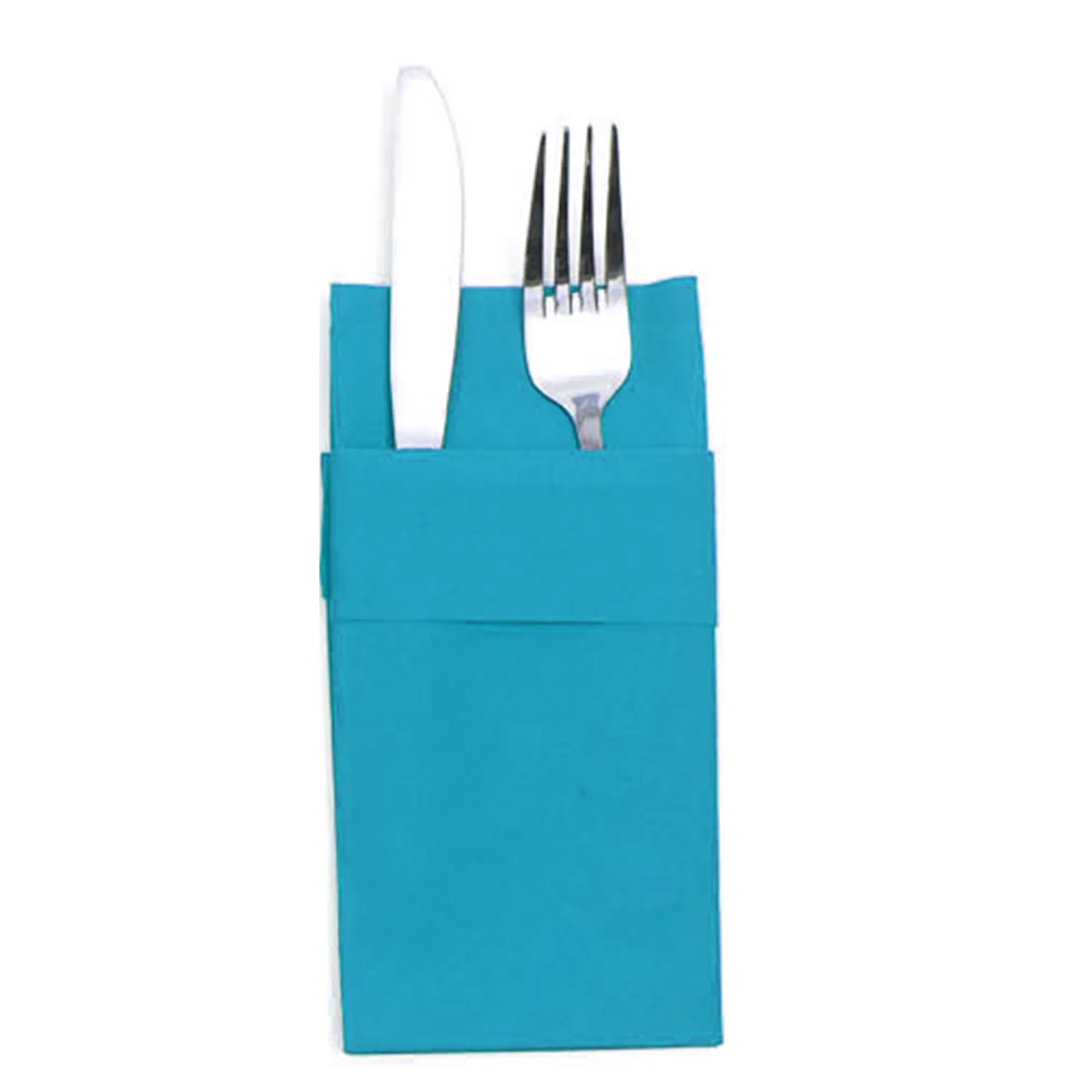 Clean Napkin Pocket Knife and Fork Paper 5