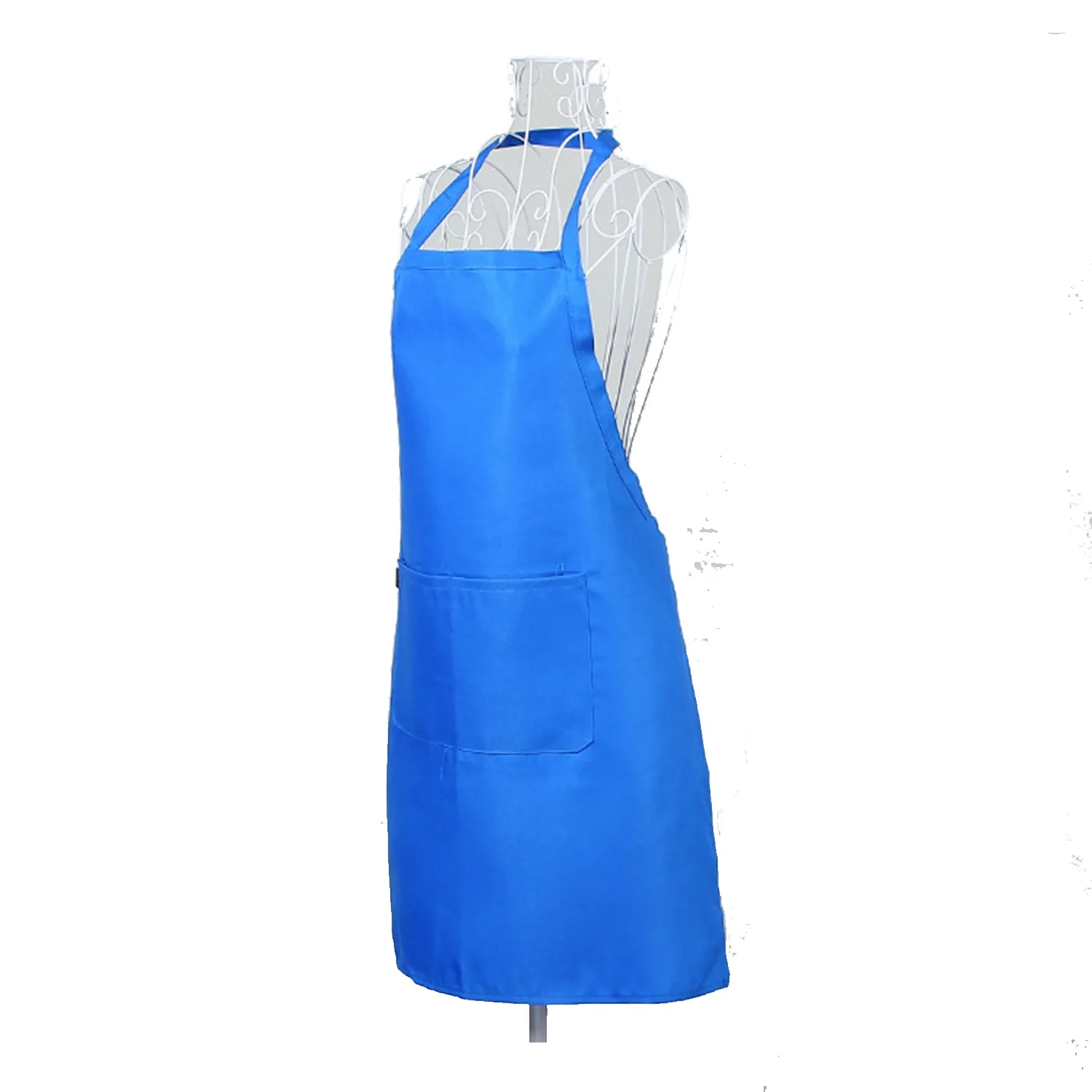 Unisex Plain Apron With Front Pocket 6