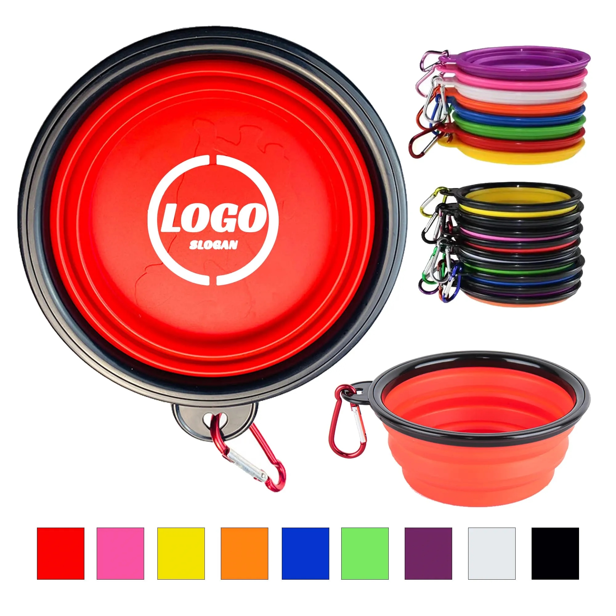 12 oz Portable Pet Bowl With Hook 5