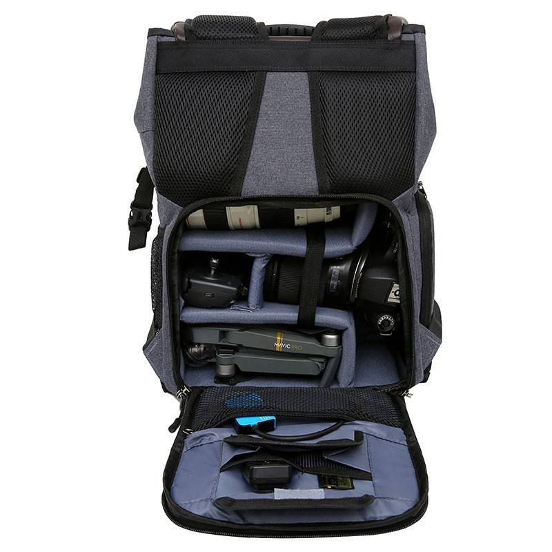 Waterproof Large Capacity Camera Bag for Women Men 12