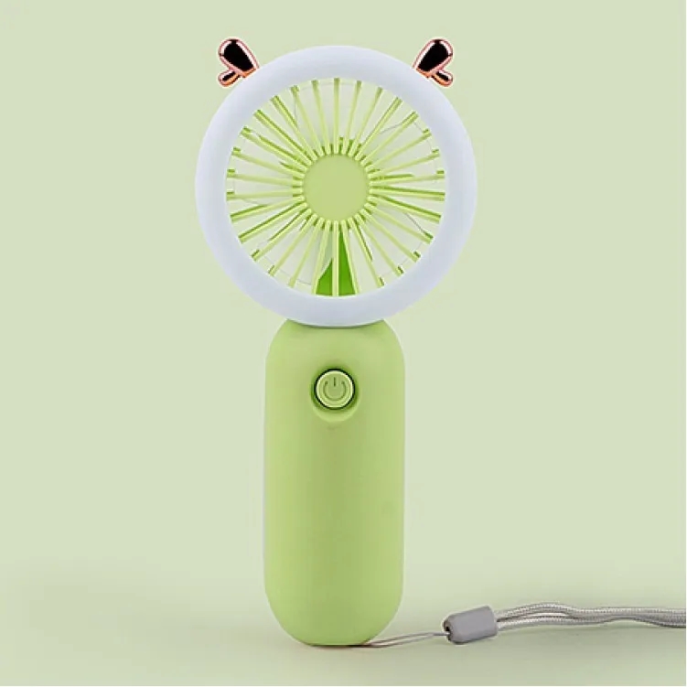 Compact 5-Fold Umbrella with Portable Fan Gift Box Set 3