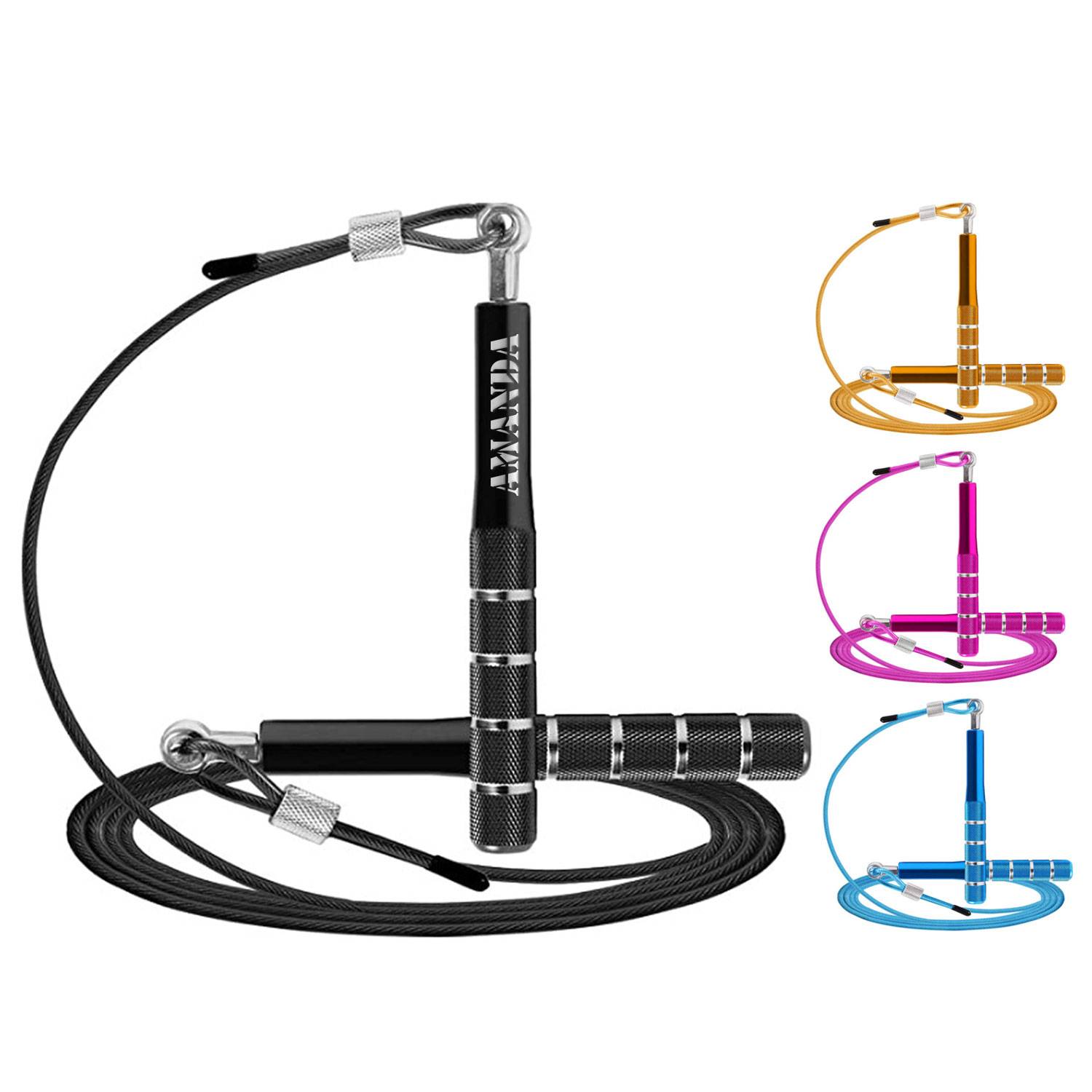 Durable Aluminum Handle Steel Wire Jump Rope 9