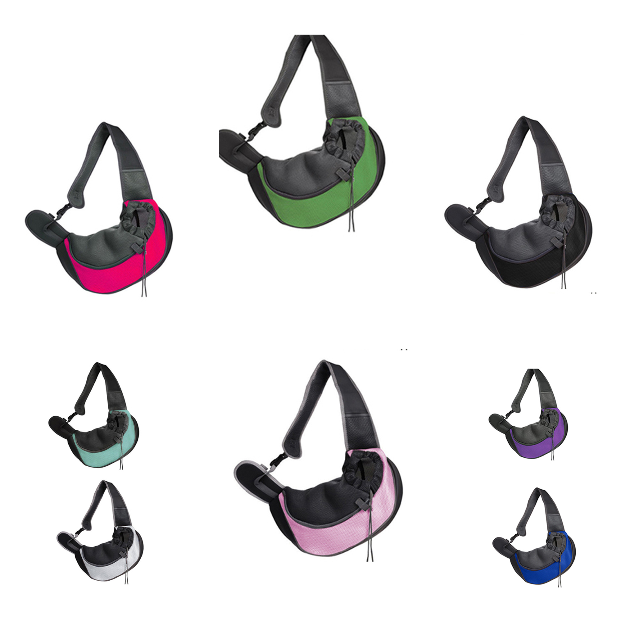 Portable Oxford Cloth Breathable Shoulder Pet Bag 1