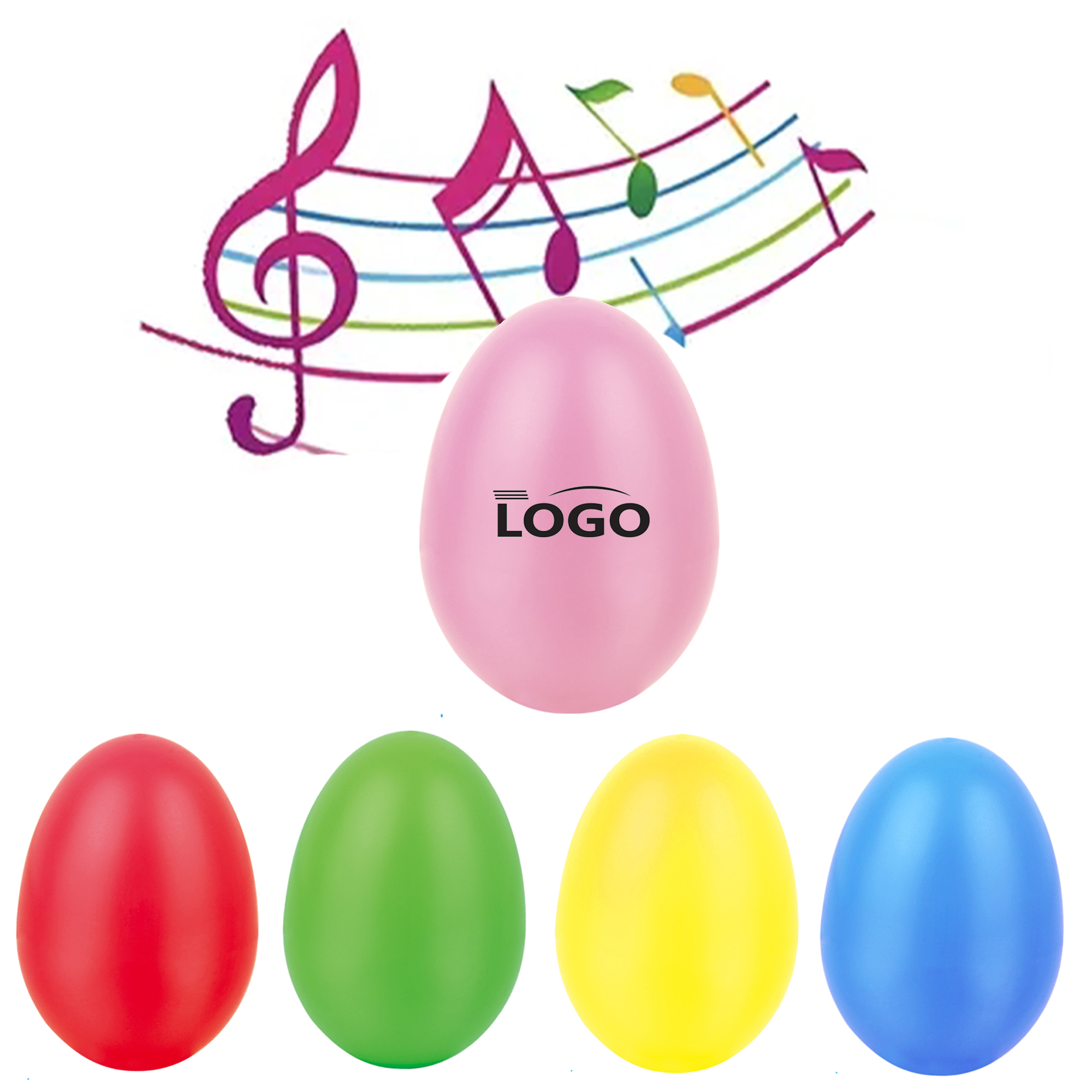 Mini Plastic Egg Shaker 1