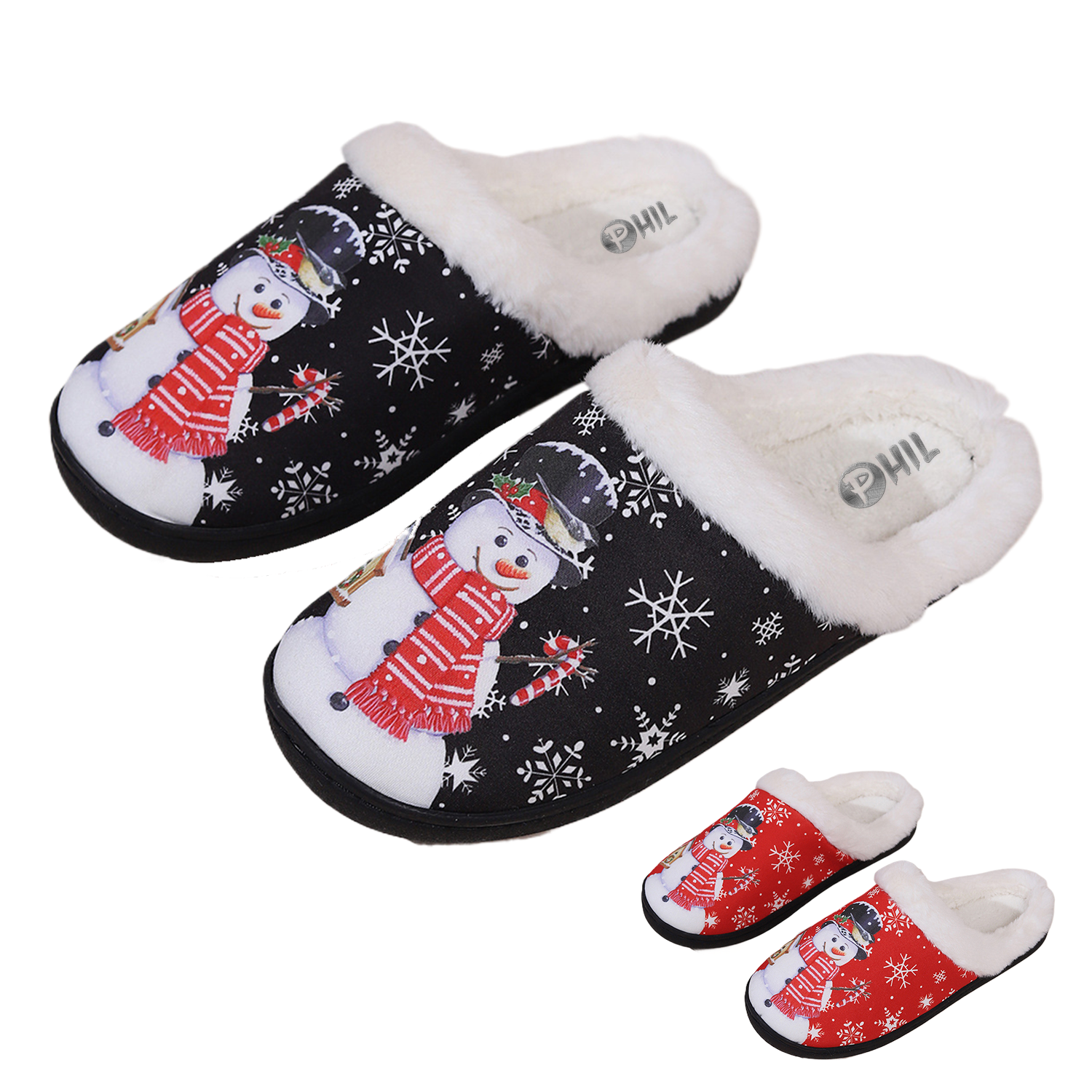Cute Christmas cotton shoes 2