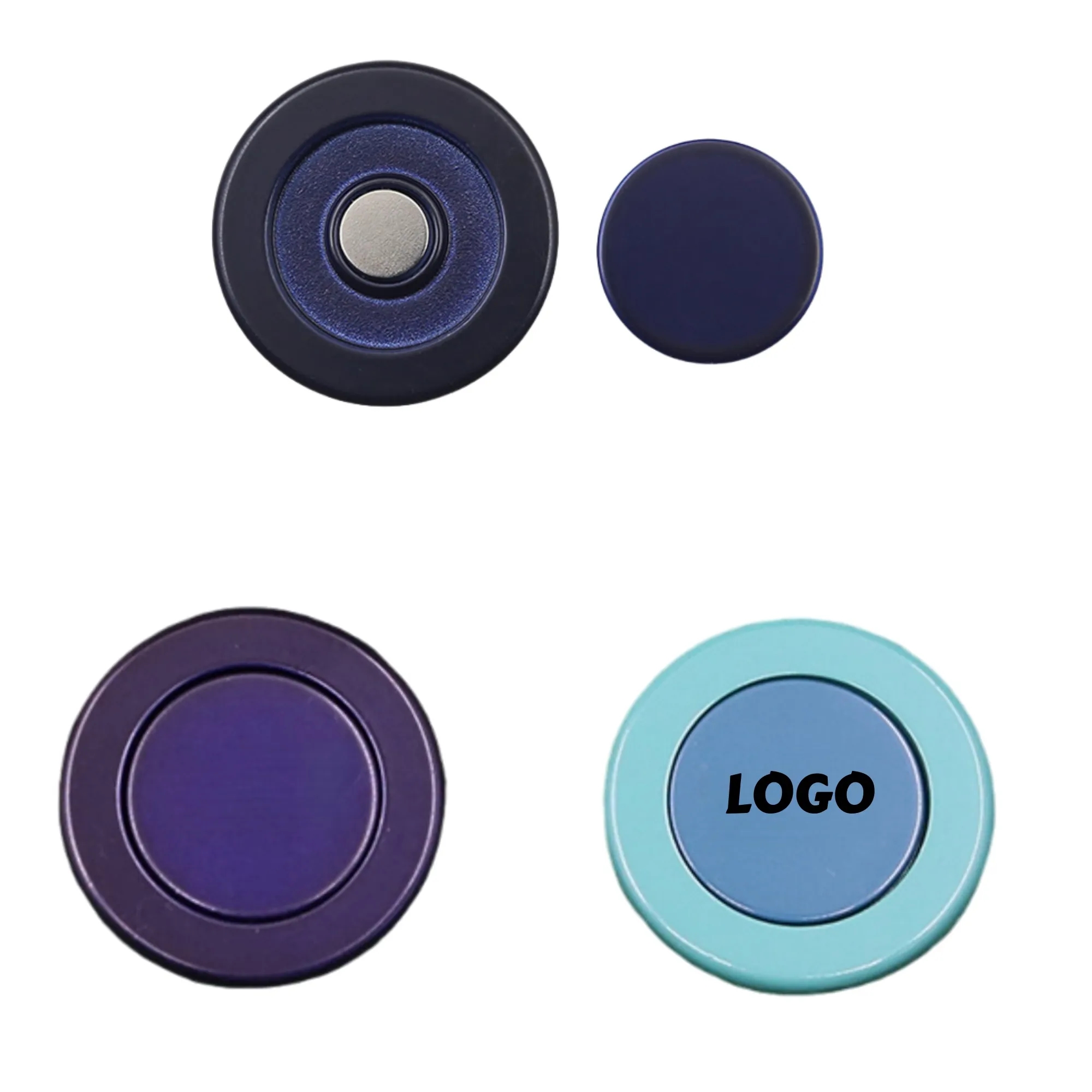 Golf Ball Marker Metal Creative Position Tool