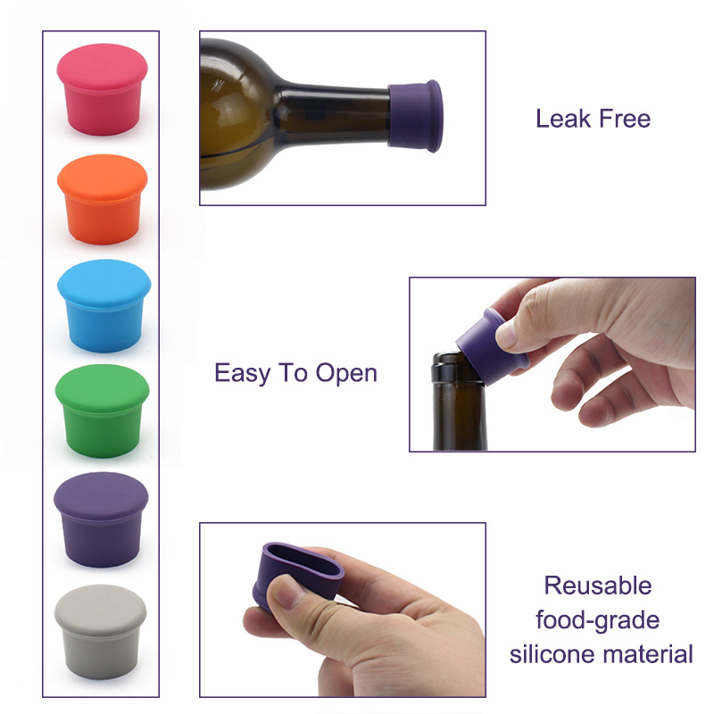 Silicone Wine Stoppers 1