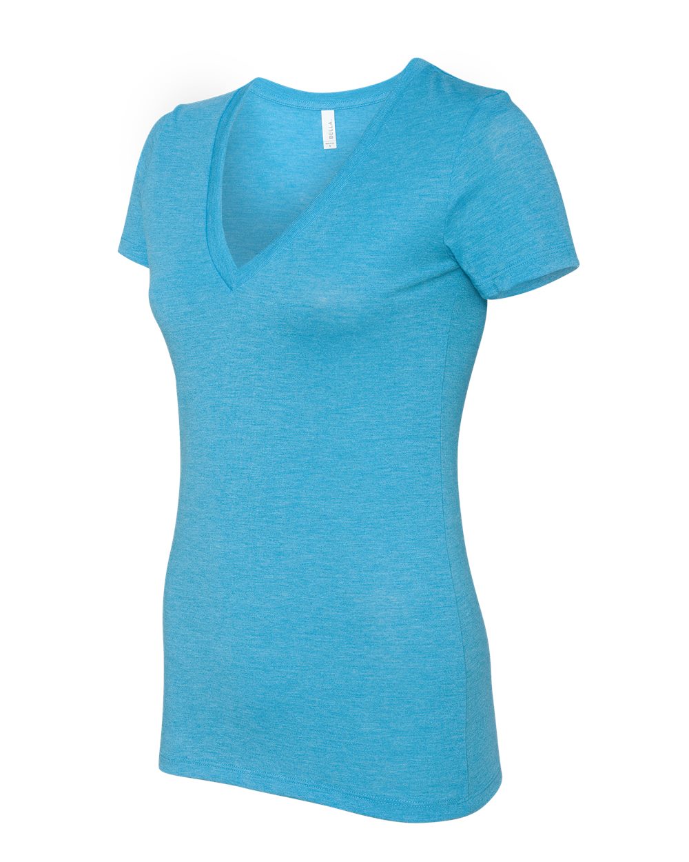 Women's Triblend Deep V-Neck Tee - 8435 29