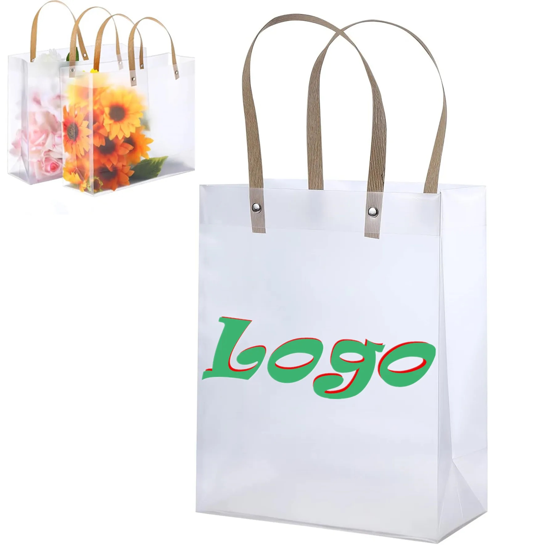 Clear Gift Tote Bags 3