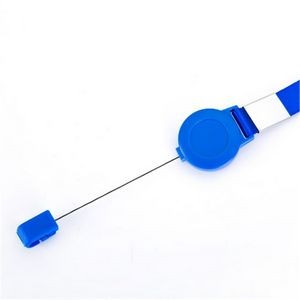 Polyester ID Lanyard With Stretchable Buckle 2