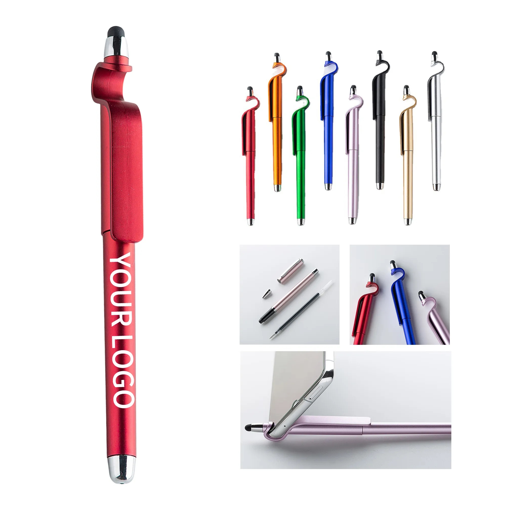 Multifunction Stylus Pen with Holder 10