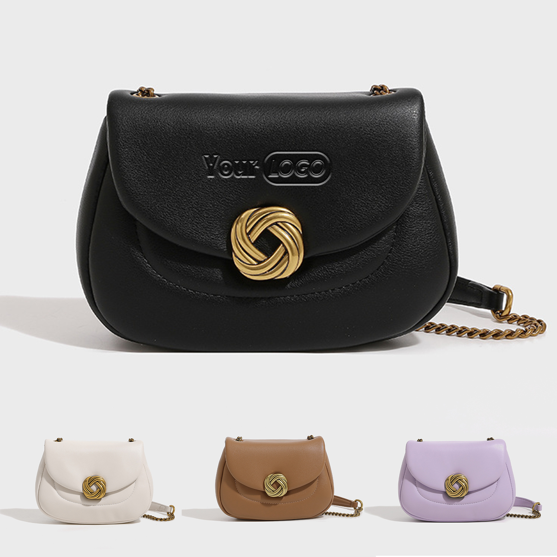 Oxford Glossy Shoulder Bag for Women 2