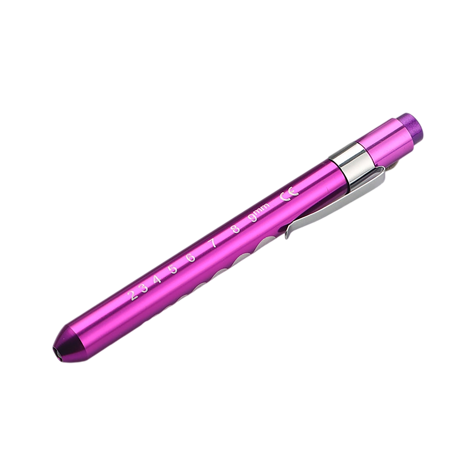 Reusable Medical Pen Light With Pupil Gauge 5.4" 7