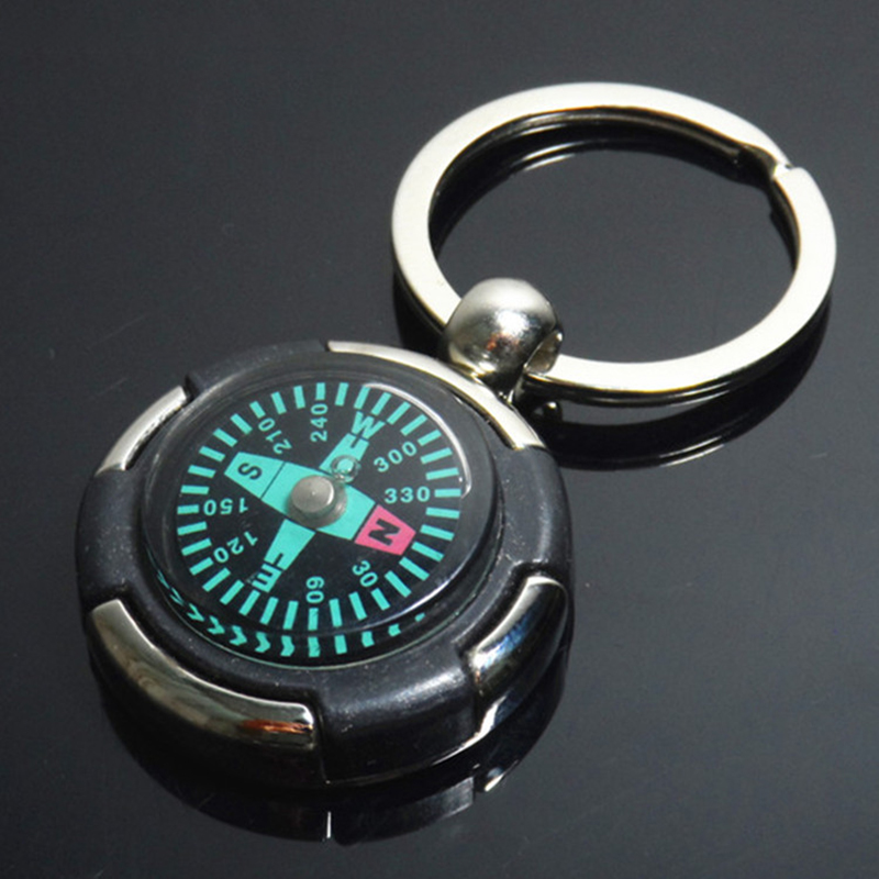 2 in 1 Metal Key Ring and Compass 6