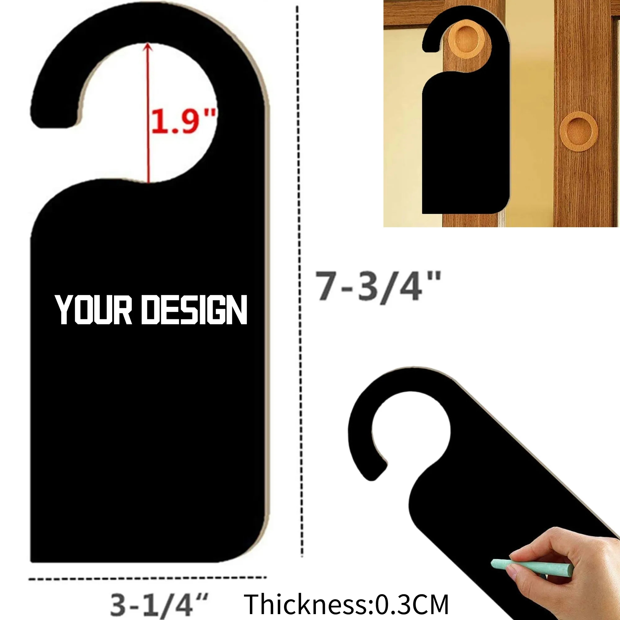 Hotel Room Door Hanger 2
