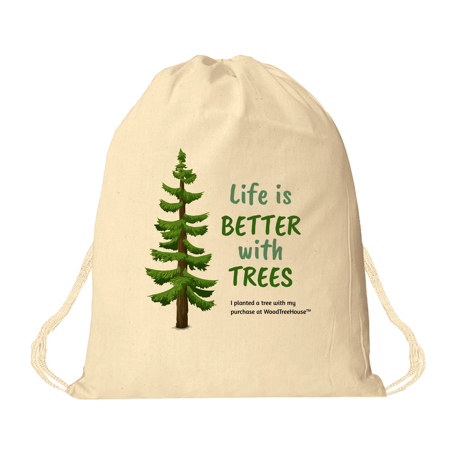 Drawstring with Natural Cord 2