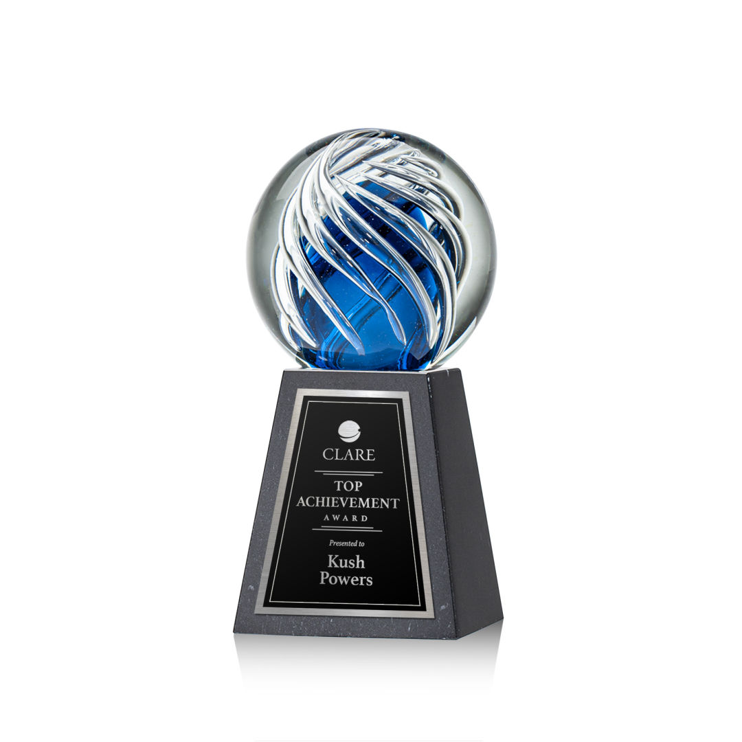Genista Award on Tall Marble Base 9