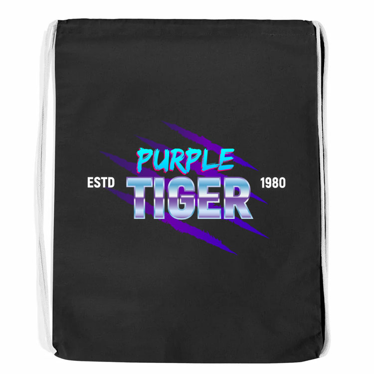 Colored Cotton Sports Pack, custom drawstring bag with logo imprint 30