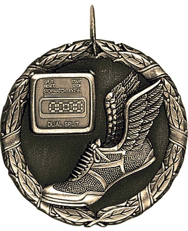 Track XR100 Series Medal, 1 1/4" 2