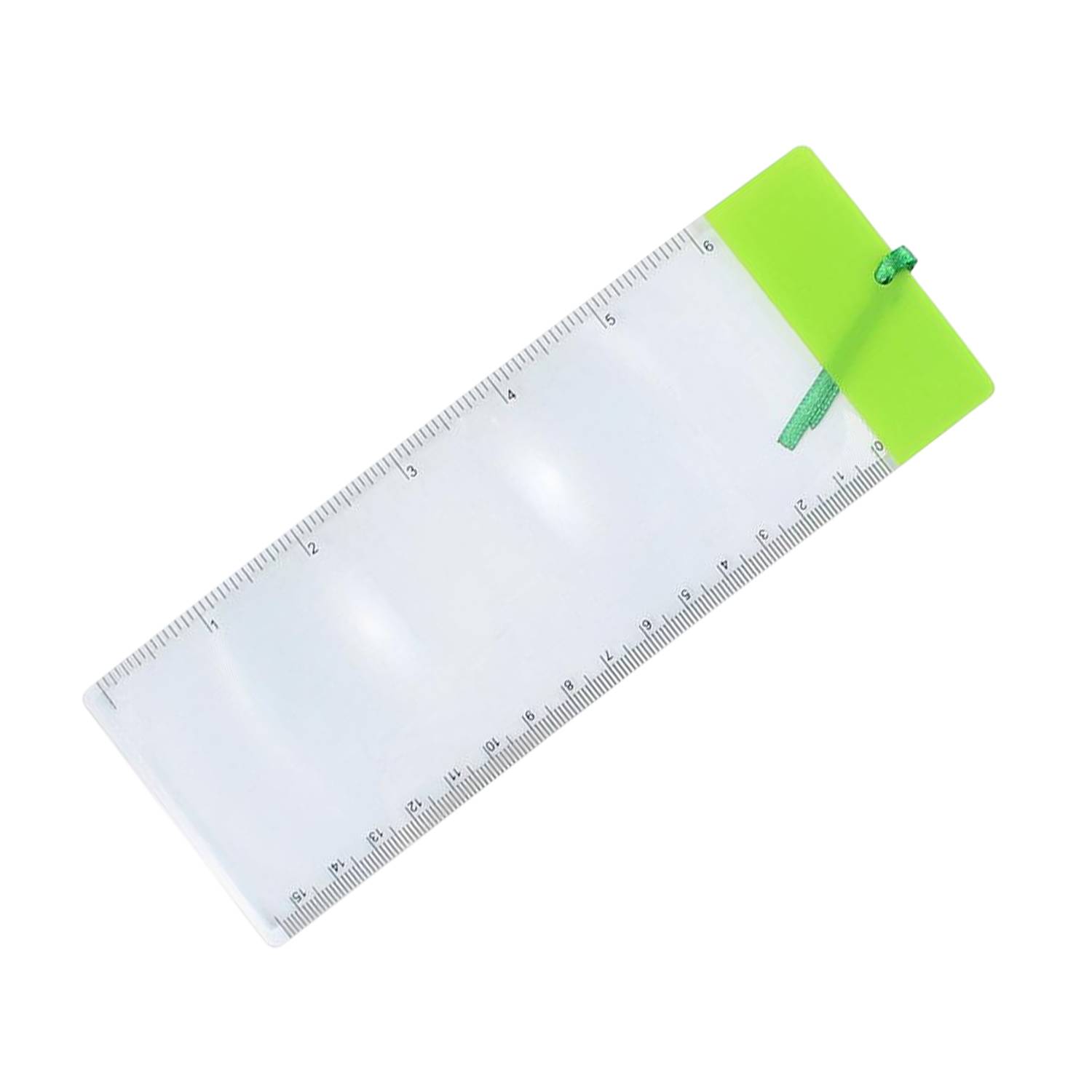 3 in 1 PVC Thin Magnifying Bookmark Ruler 7