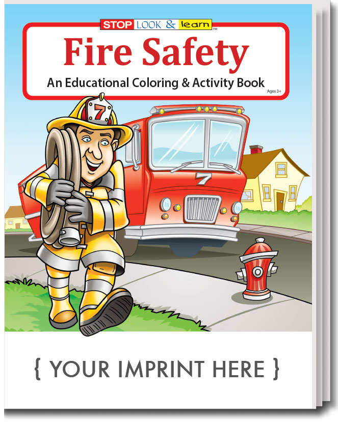 COLORING BOOK - Fire Safety Coloring & Activity Book 3