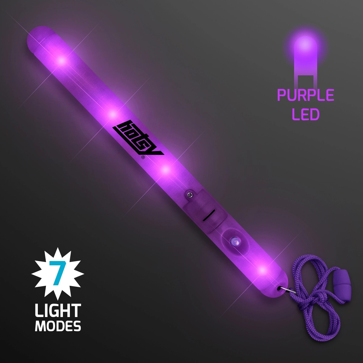 Flashing LED Patrol Wand 5