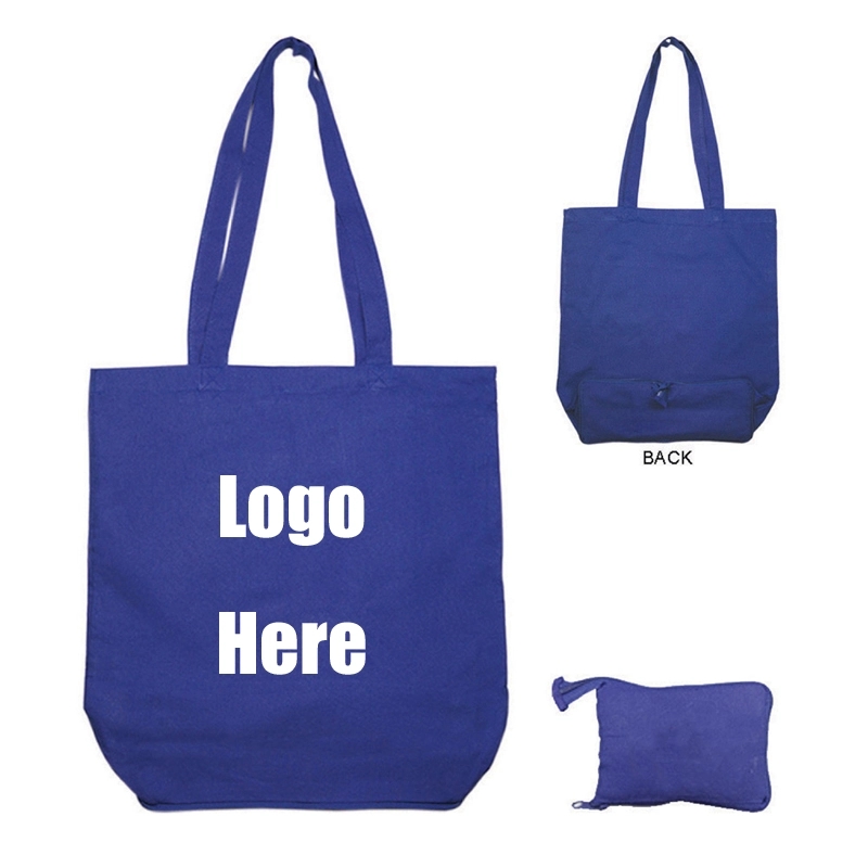 Custom Foldable Cotton Grocery Bag, custom tote bag with logo imprint 2