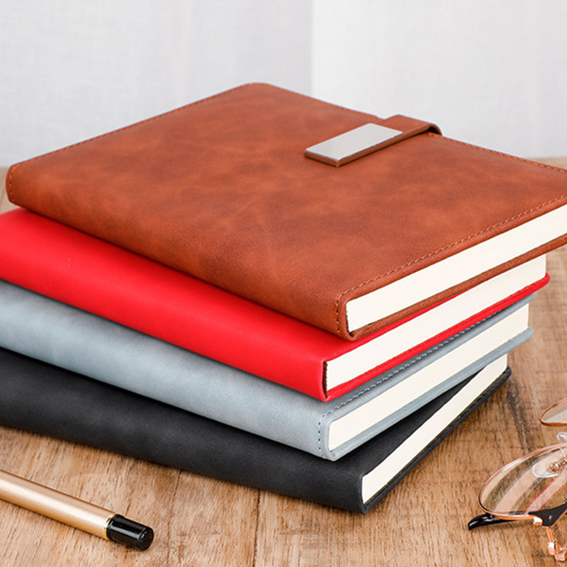 Leather Magnetic Clasp Notebook 3