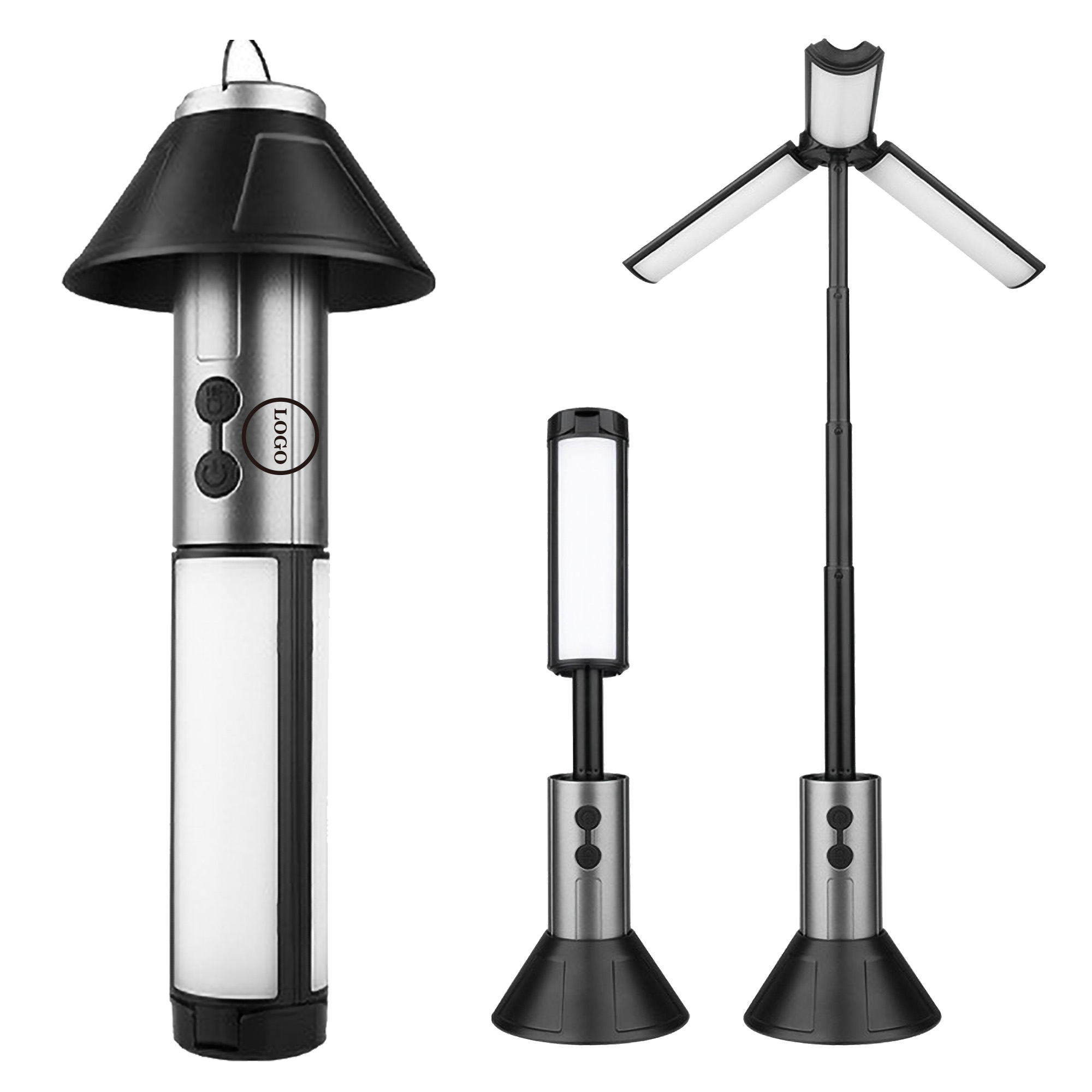 Telescopic Camping Lights Rechargeable Camping Portable Tent 4