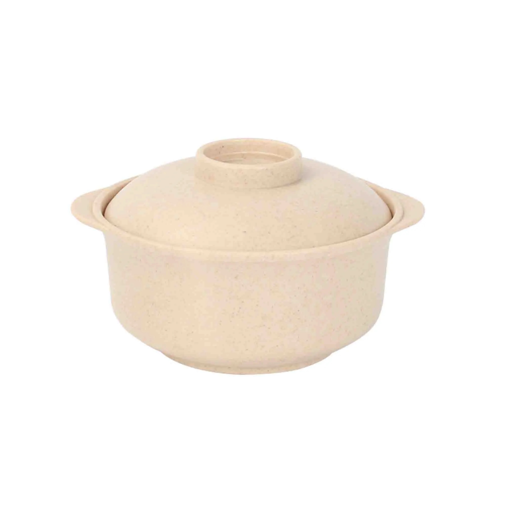Eco-friendly Wheat Straw Bowls With Lid 4