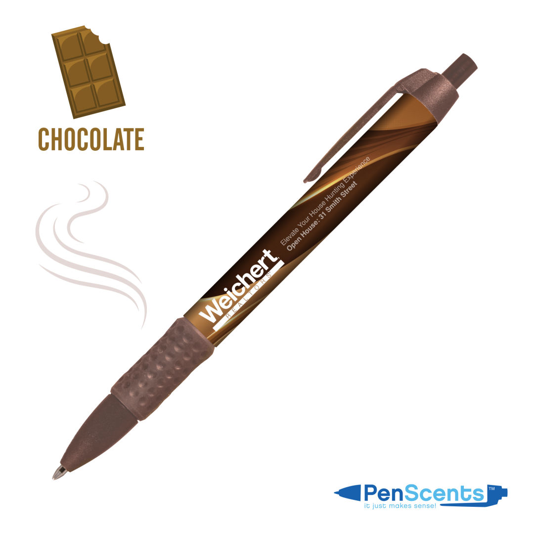 PenScents® Scented VividPrint™ Pen w/Grip 3