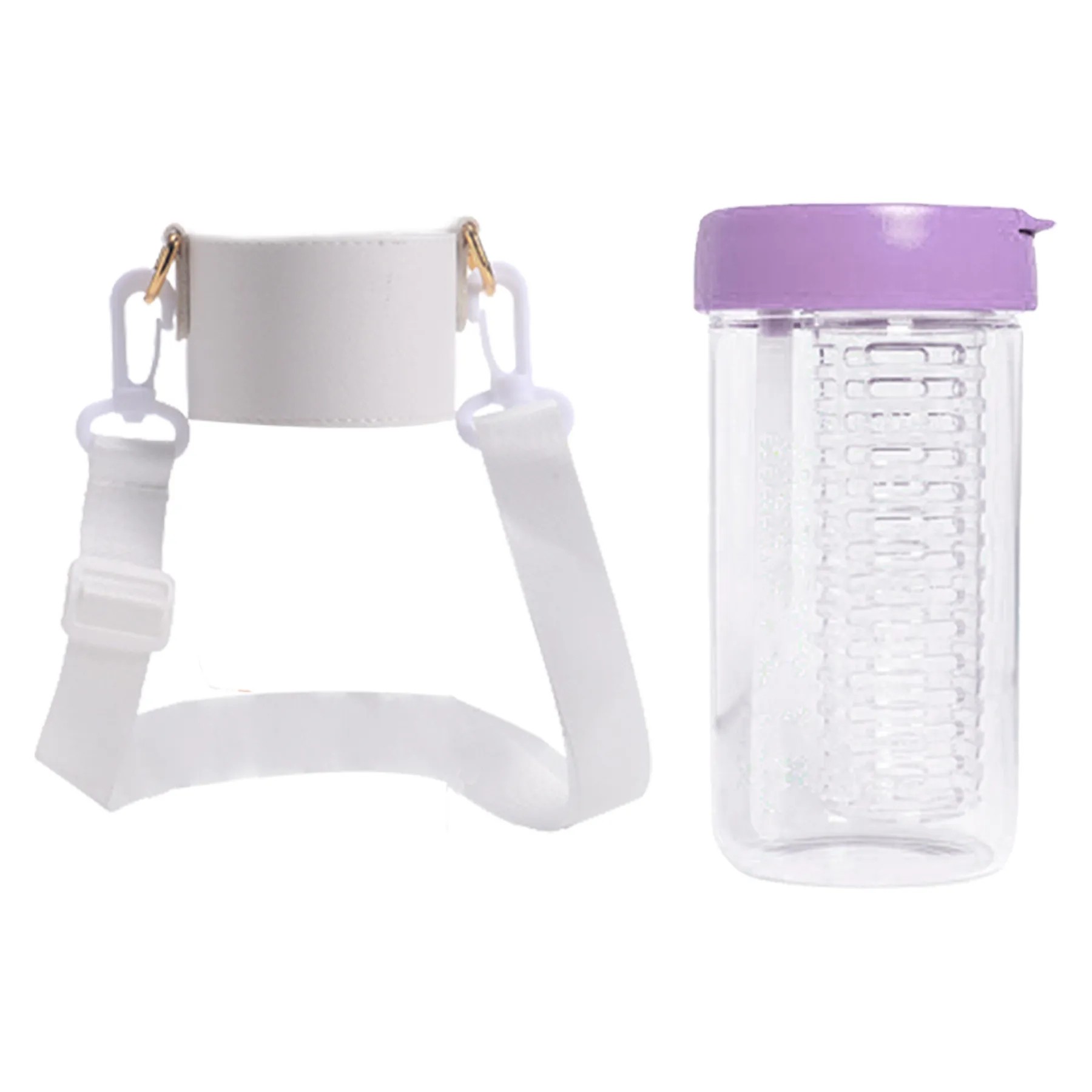 17Oz Fruit Separation Straw Bottle W/Sleeve 3