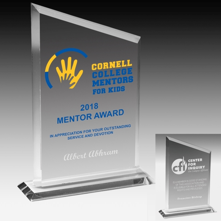 Screen Printed Billboard Award (5 1/2"x 8 3/4"x 3/8") 6