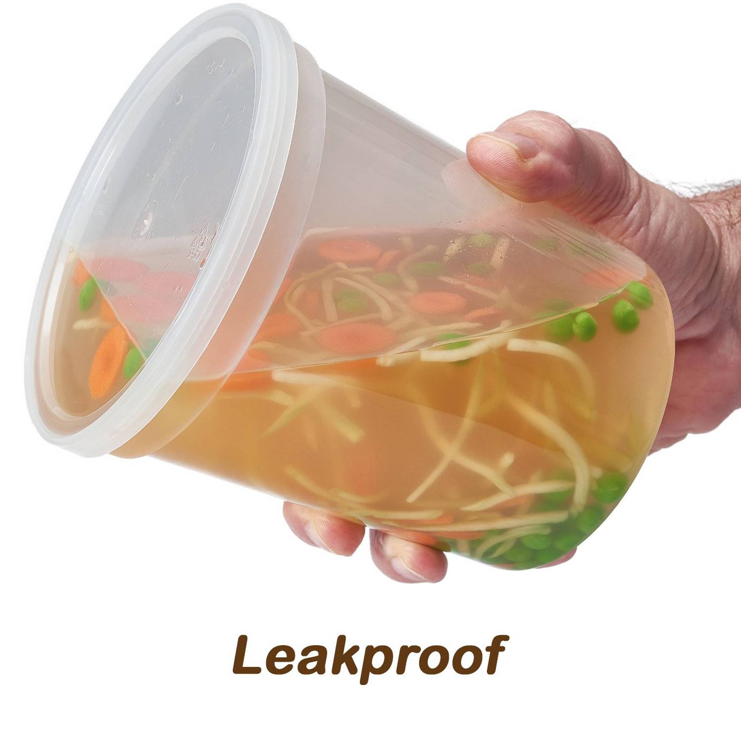 20 Pack 30 Ounce Sealed Food Storage Container 9