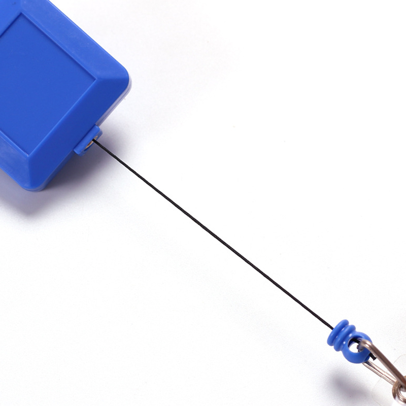 Square Shape Retractable Badge Reel with Metal Clip 7