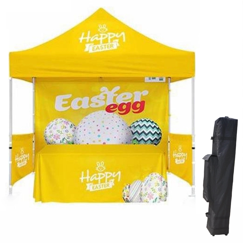 10' Tent Kit w/ One Full & Two Half Walls & 6ft Table Cover 5