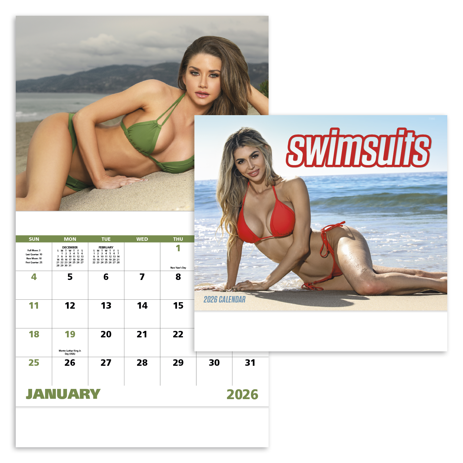 Good Value™ Swimsuits - Stapled Calendar 28