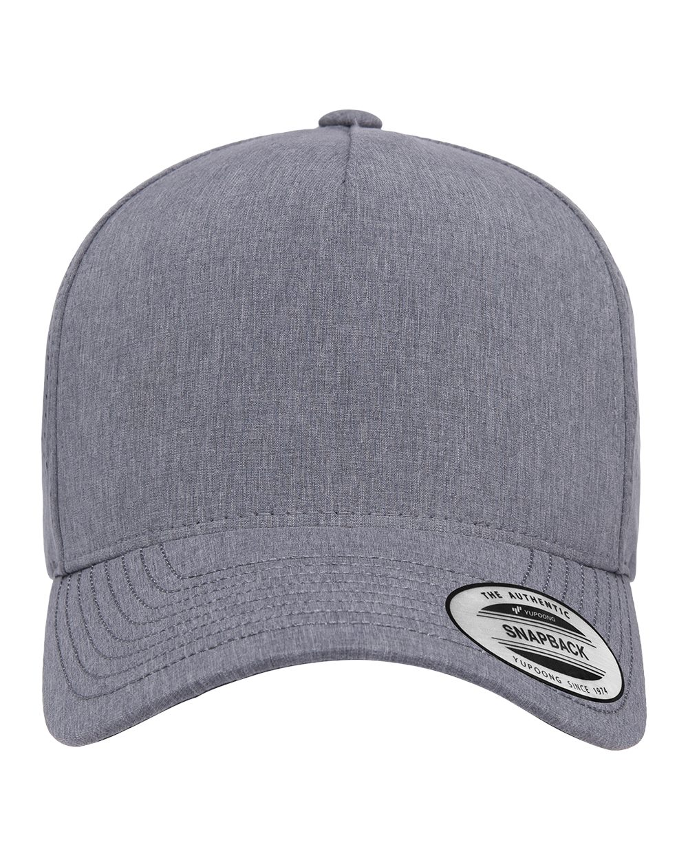 5-Panel Snapback with Perforated Cap