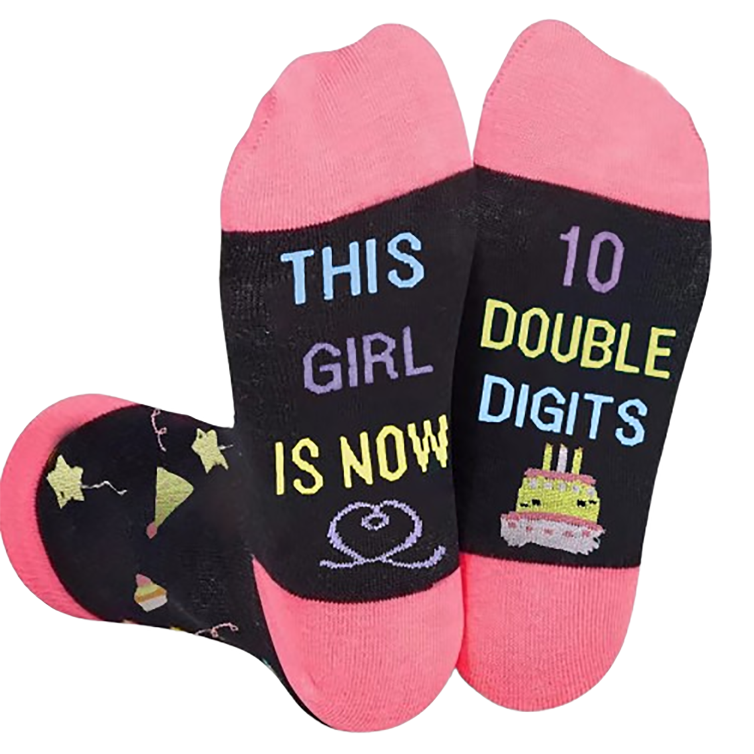 Alphabet Mid-Calf Cotton Socks 3