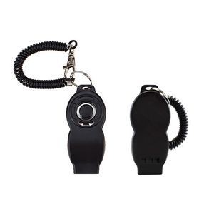 Whistle Durable Metal Pet Training Clicker With Wrist Band 22