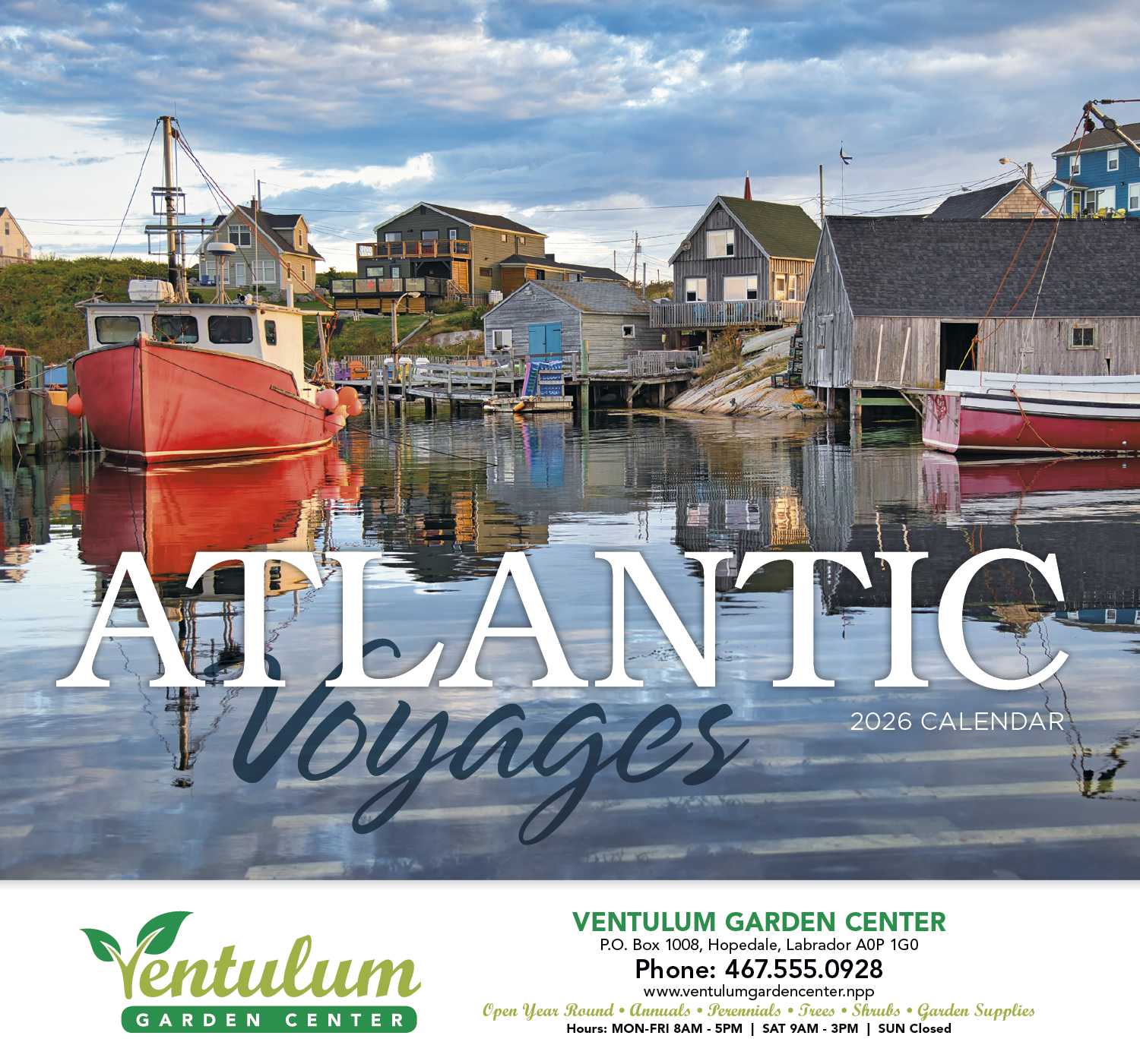 Good Value™ Atlantic Voyages - Stapled Calendar 6