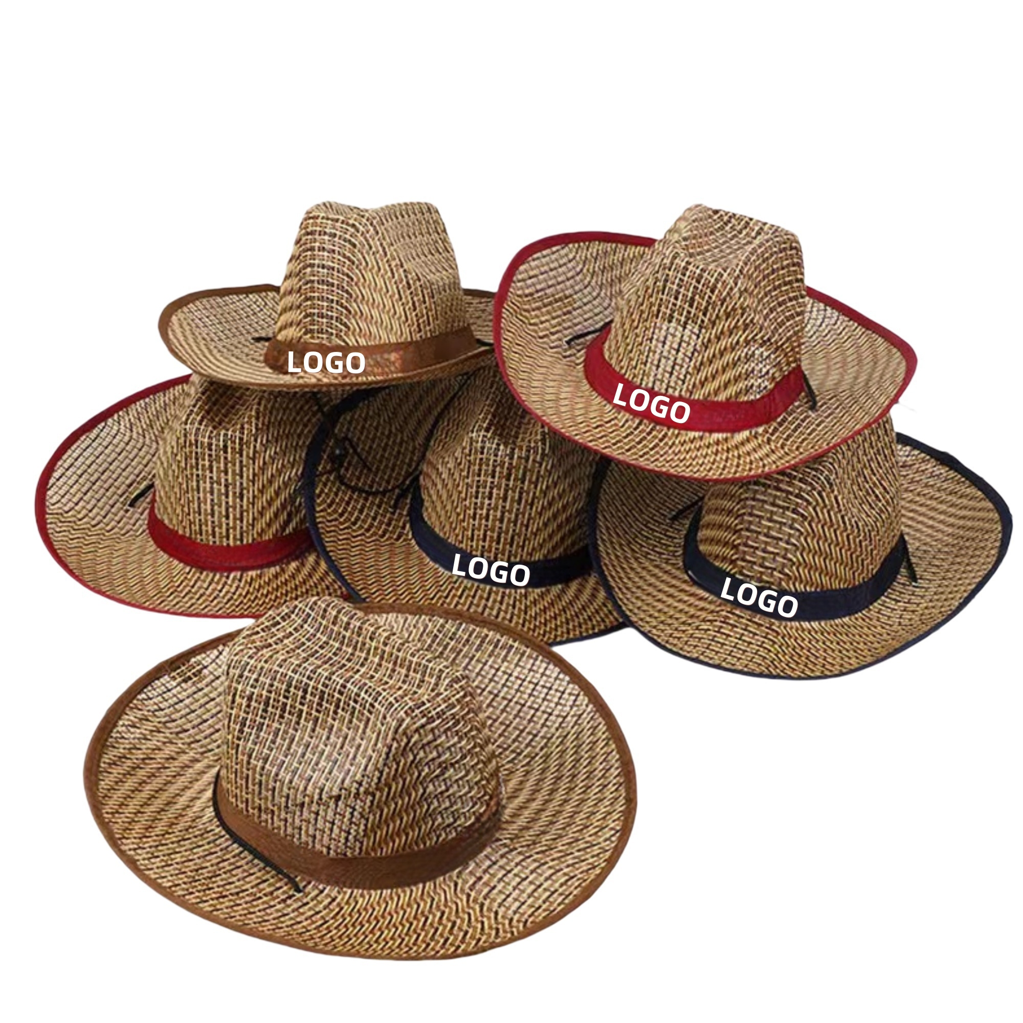 Outdoor Band Cowboy Straw Hat 1
