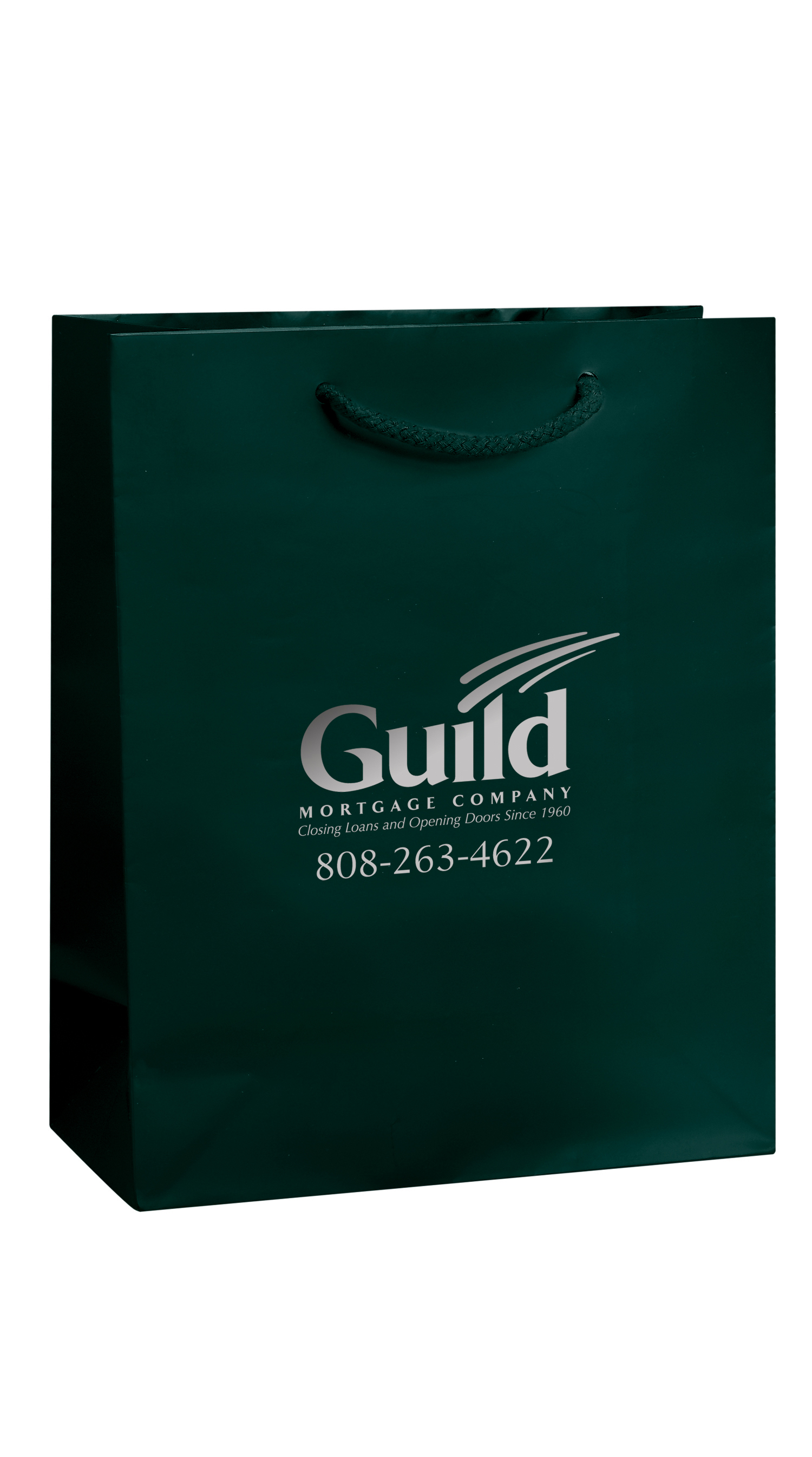 Matte Laminated Euro Tote Bags - Foil Stamped 21
