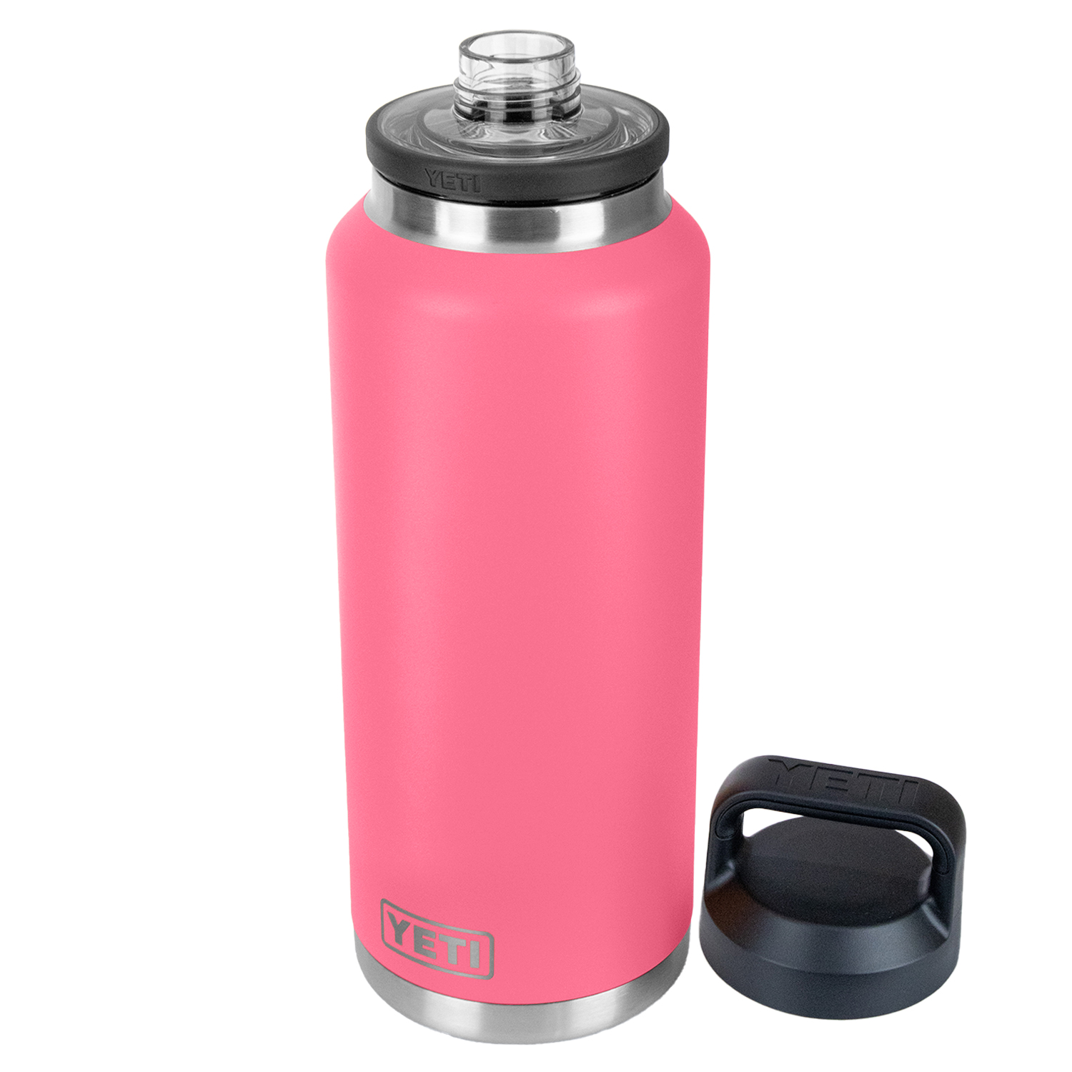 46 Oz YETI® Rambler Stainless Steel Insulated Water Bottle w/ Chug Cap 1