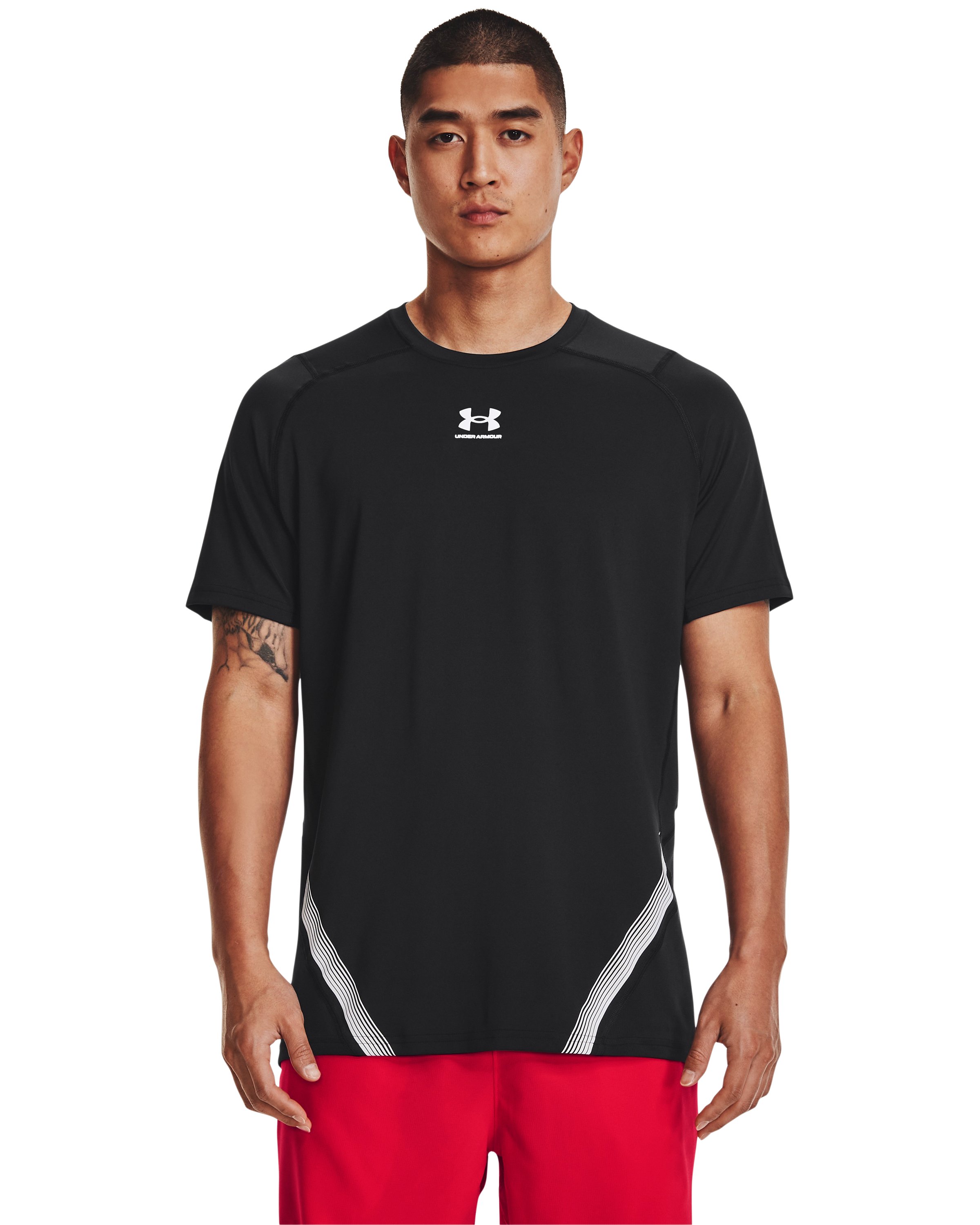 Men's HeatGear Fitted Short Sleeve  4