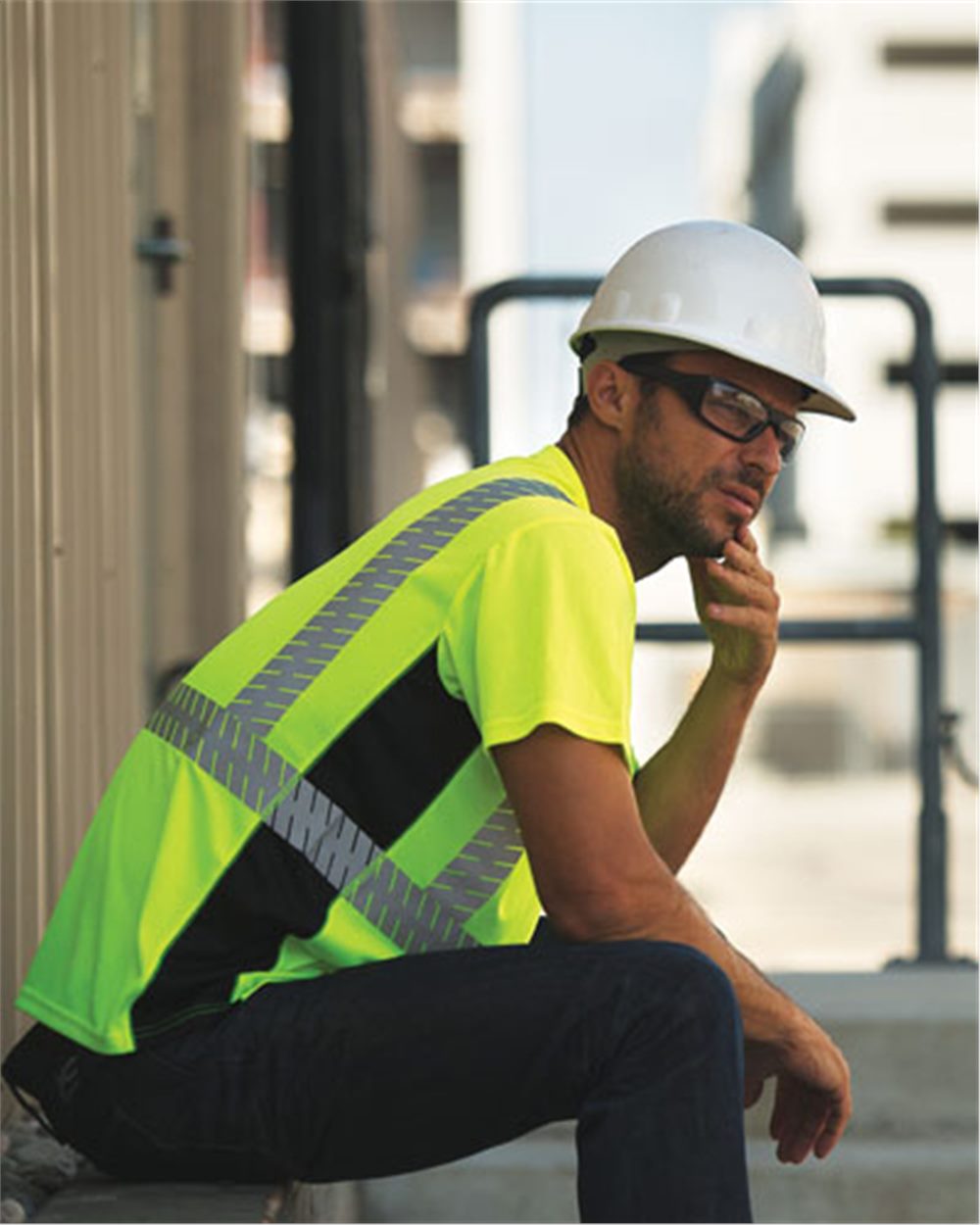 Premium Black Series Breathable Tape Class 2 T-Shirt