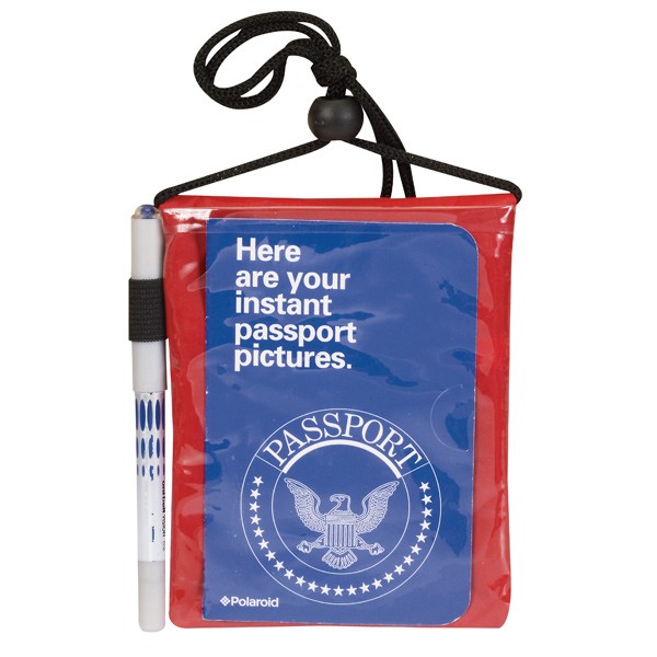 All Purpose Neck Wallet with Dual Zip Pockets 2